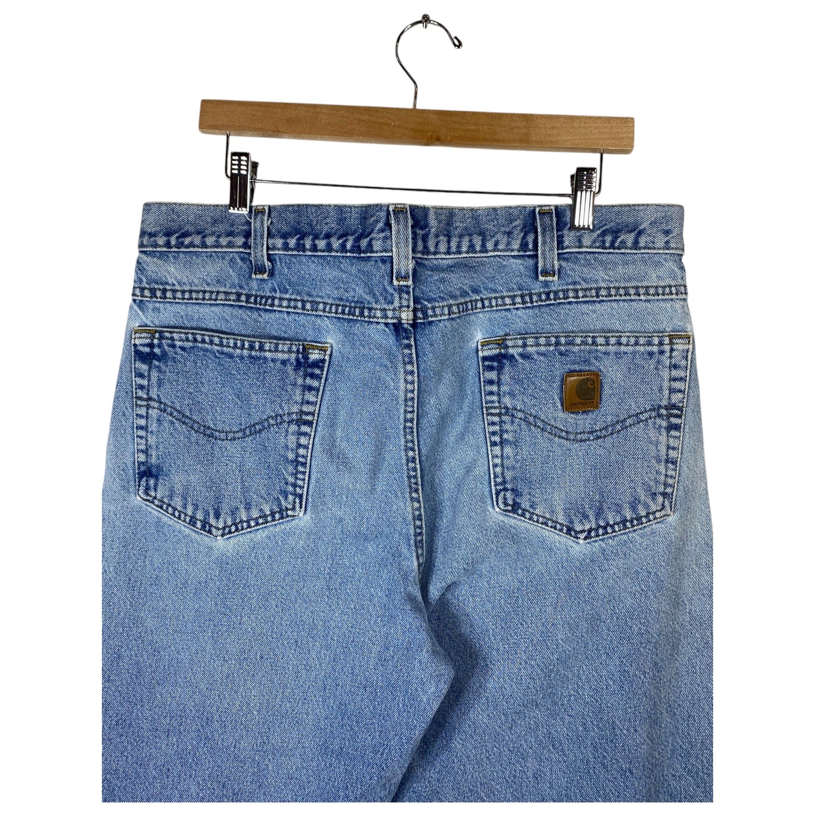 Vintage Carhartt Straight Leg Denim Jeans 36x30