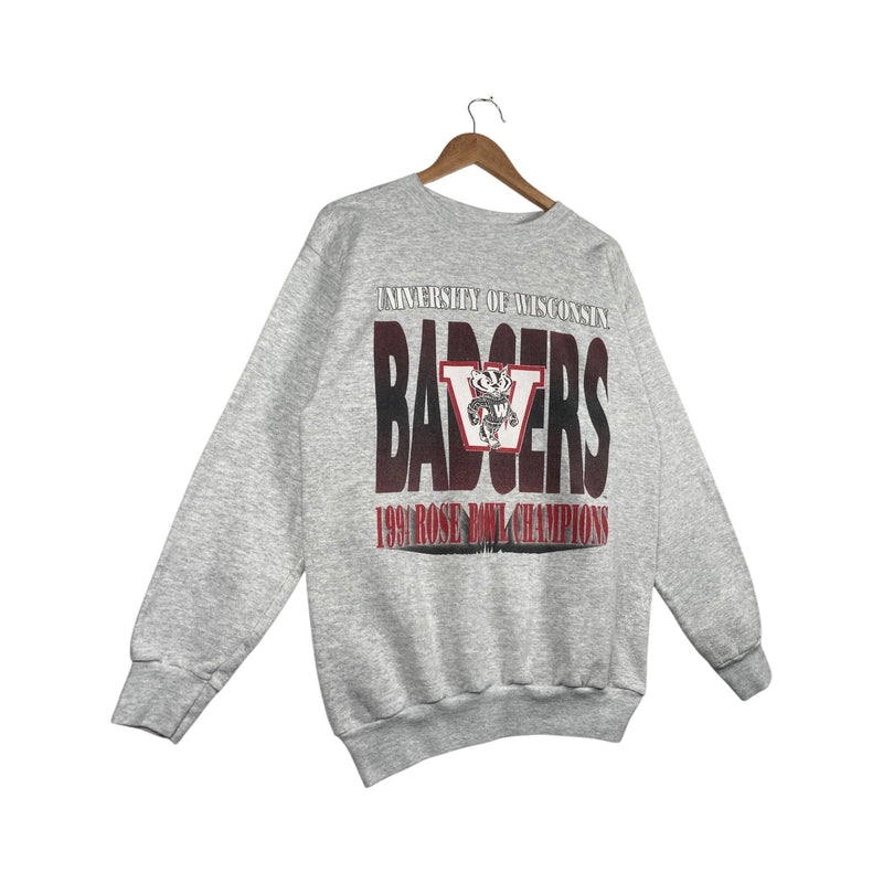 Vintage Wisconsin Badgers Rose Bowl Crewneck 90s