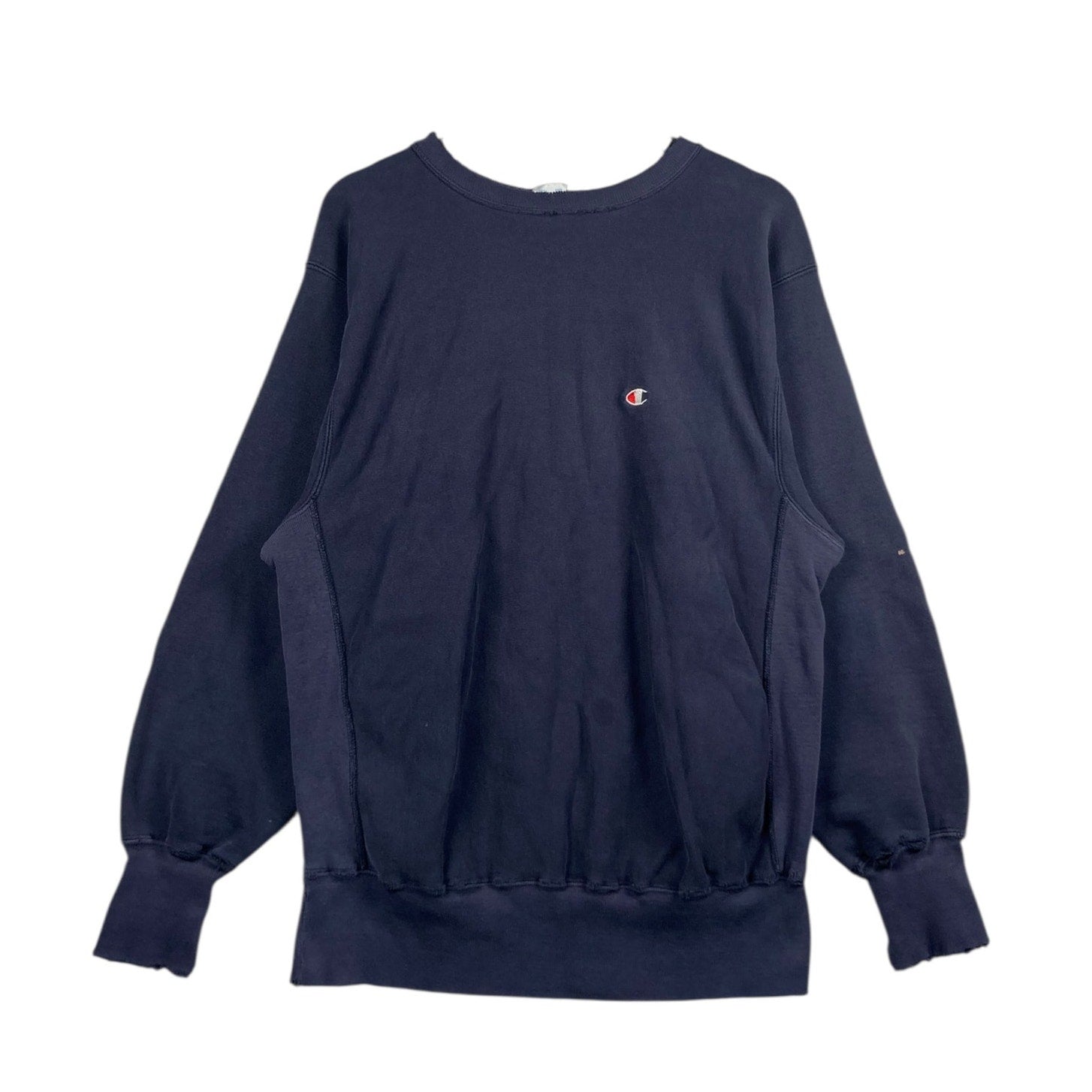 Vintage Champion Reverse Weave Embroidered Logo Crewneck