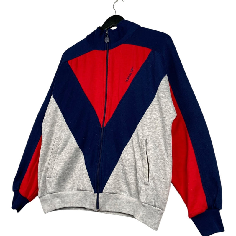 Vintage Adidas Colorblock Zip Up Track Jacket