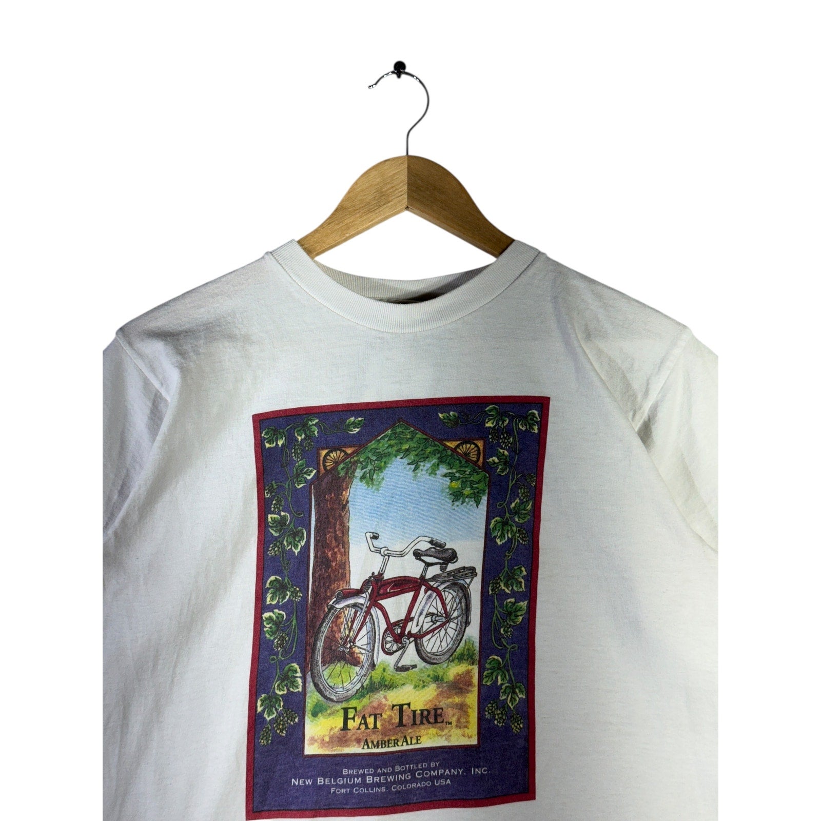 Vintage Fat Tire Amber Ale Beer T-Shirt