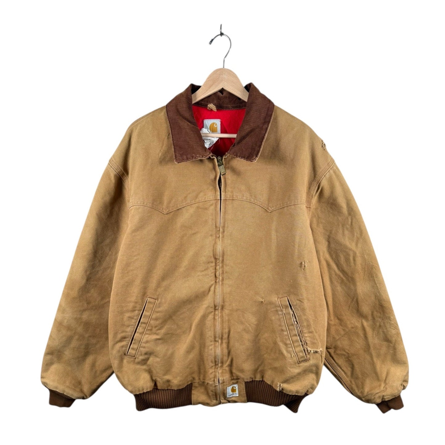 Vintage Carhartt Insulated Full Zip Workwear Jacket