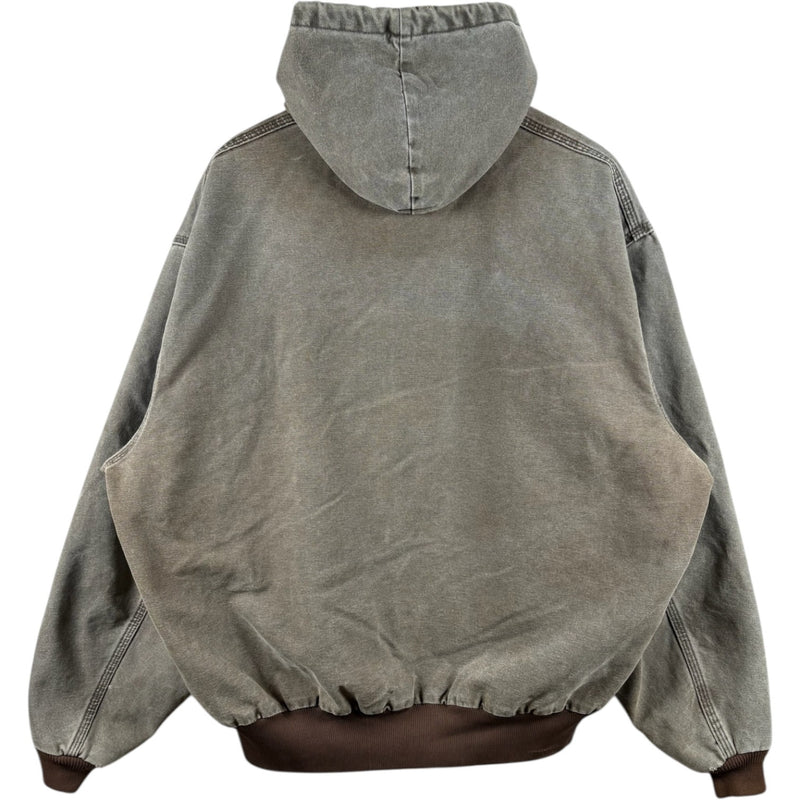 Vintage Carhartt Insulated Active Jac Hoodie Full Zip Jacket
