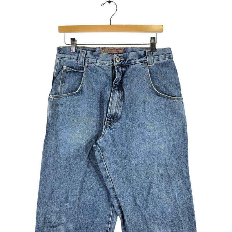 Vintage Homeboy Clothing Wide Leg Denim Jeans 34 x 32