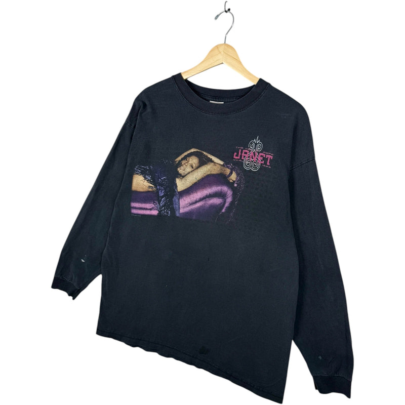 Vintage Janet Music Artist Long Sleeve T-Shirt