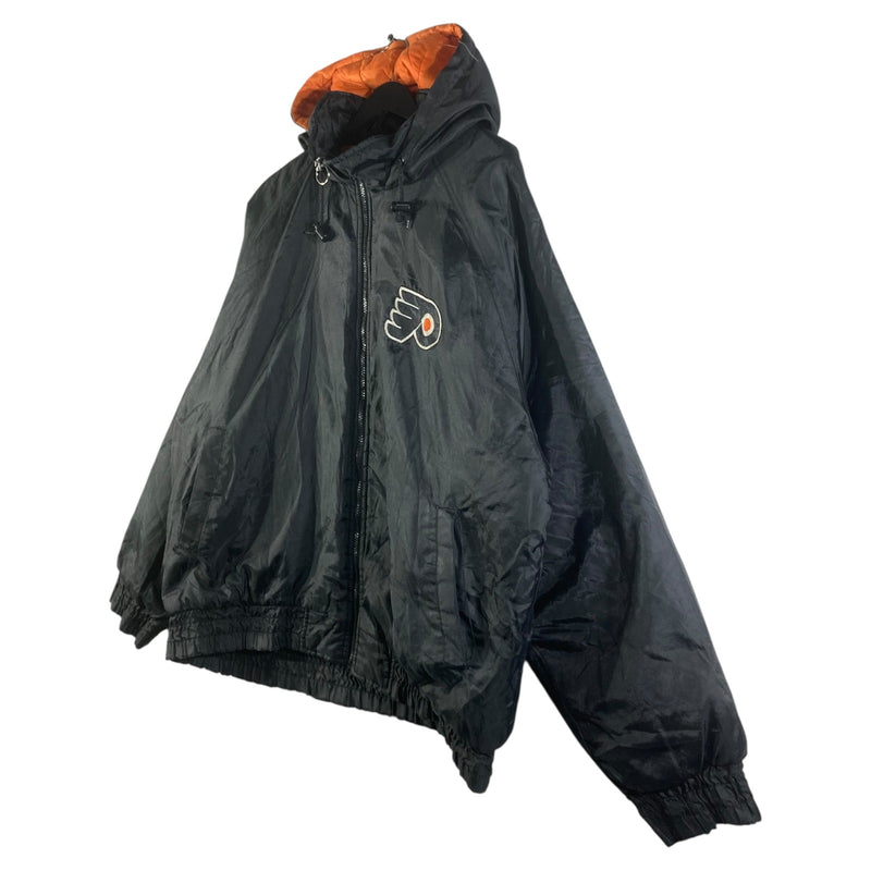 Vintage Philadelphia Flyers NHL Hooded Insulated Jacket