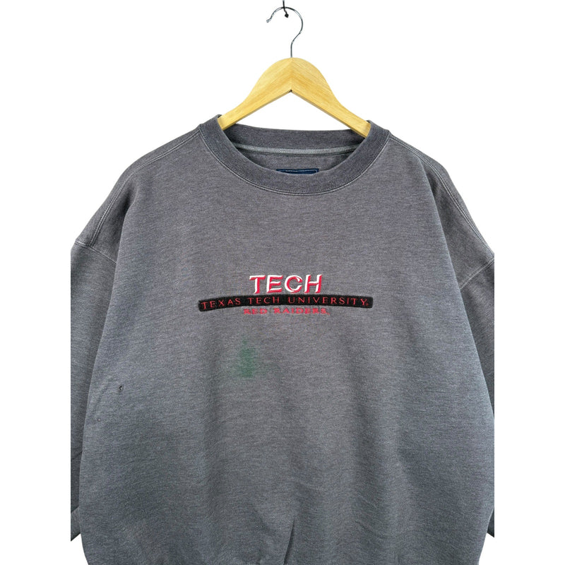 Vintage Texas Tech University Red Raiders Crewneck