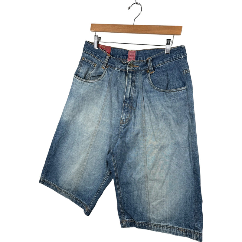Vintage Surpass Utility Denim Shorts 42