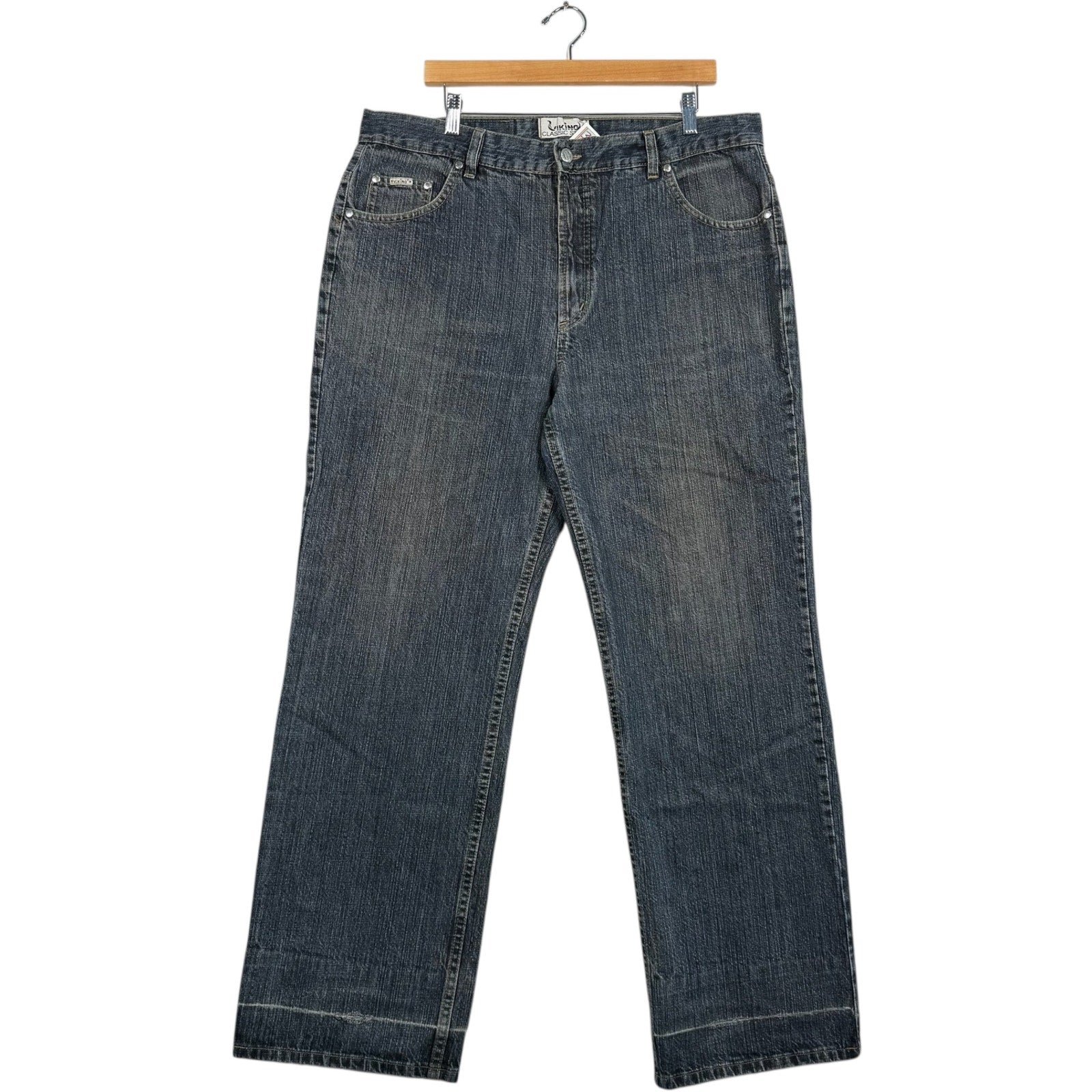 Vintage Viking Straight Leg Denim Jeans 38x32