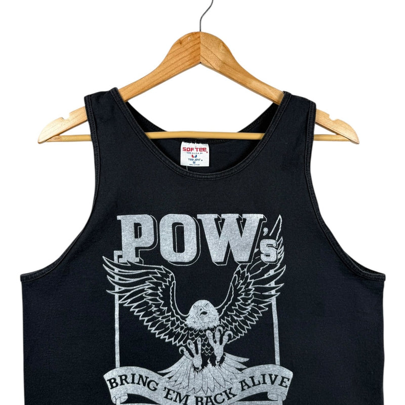 Vintage POW Washington DC Eagle Graphic Tank Top