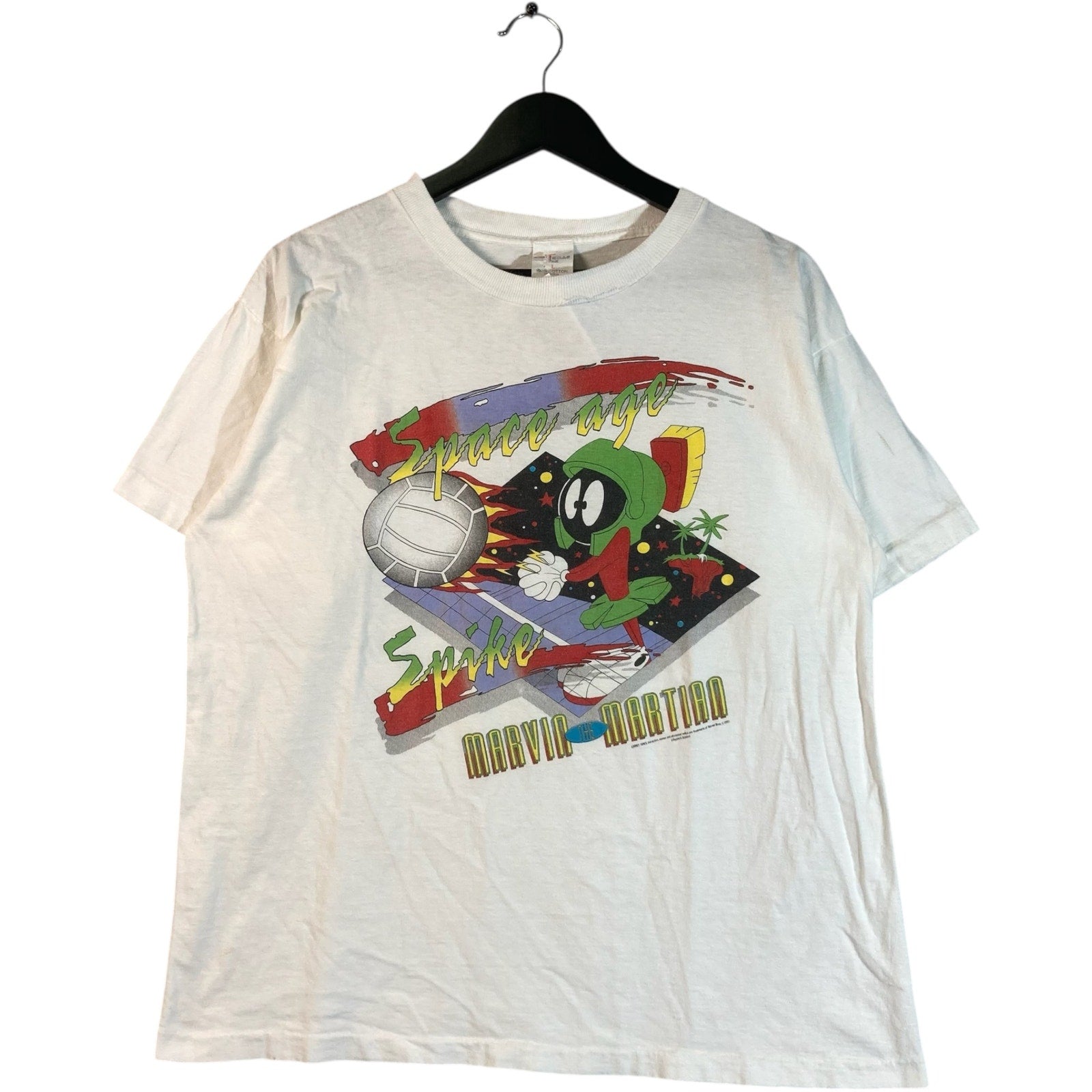 Vintage Space Age Spike Marvin The Martian Tee