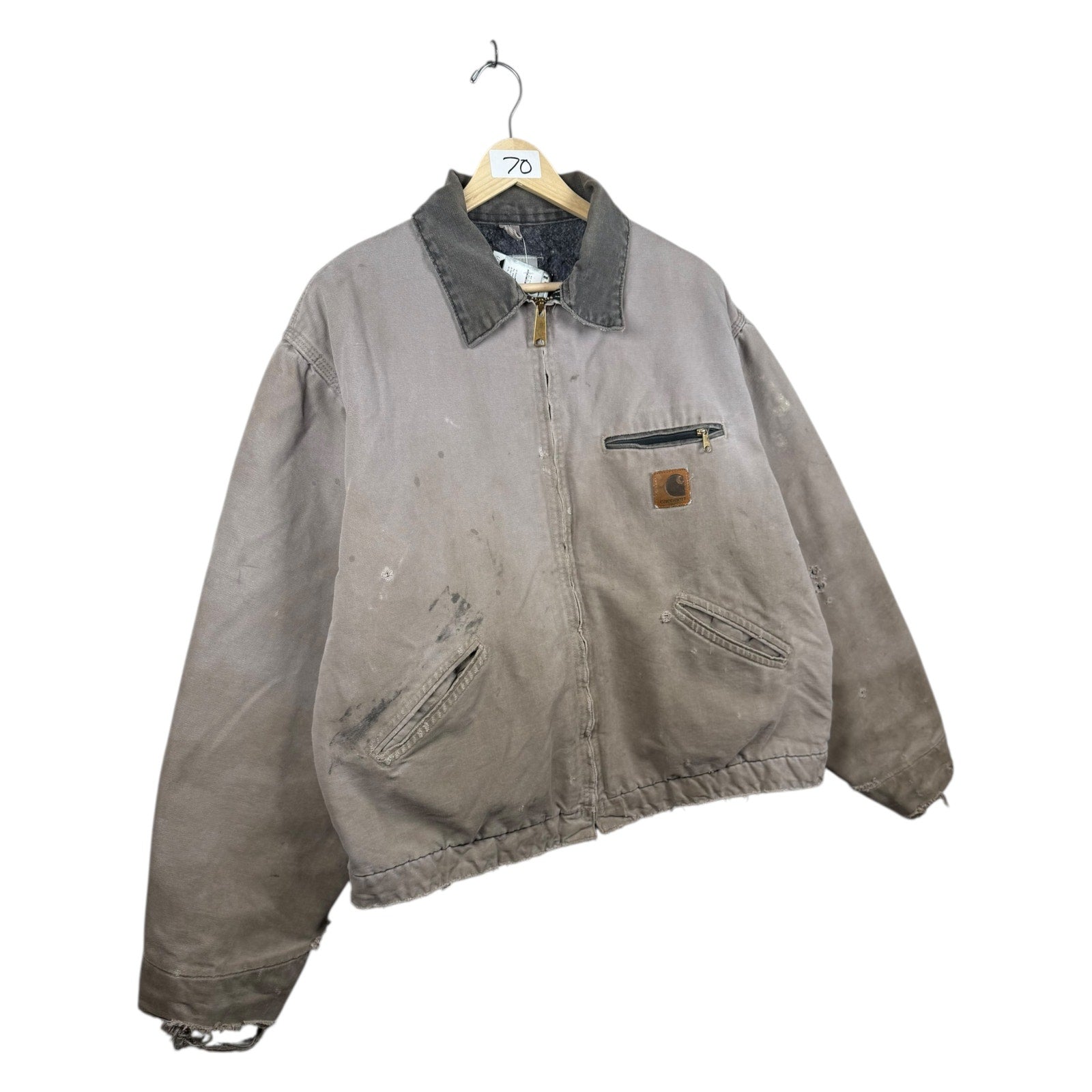 Vintage Carhartt Detroit Distressed Workwear Jacket
