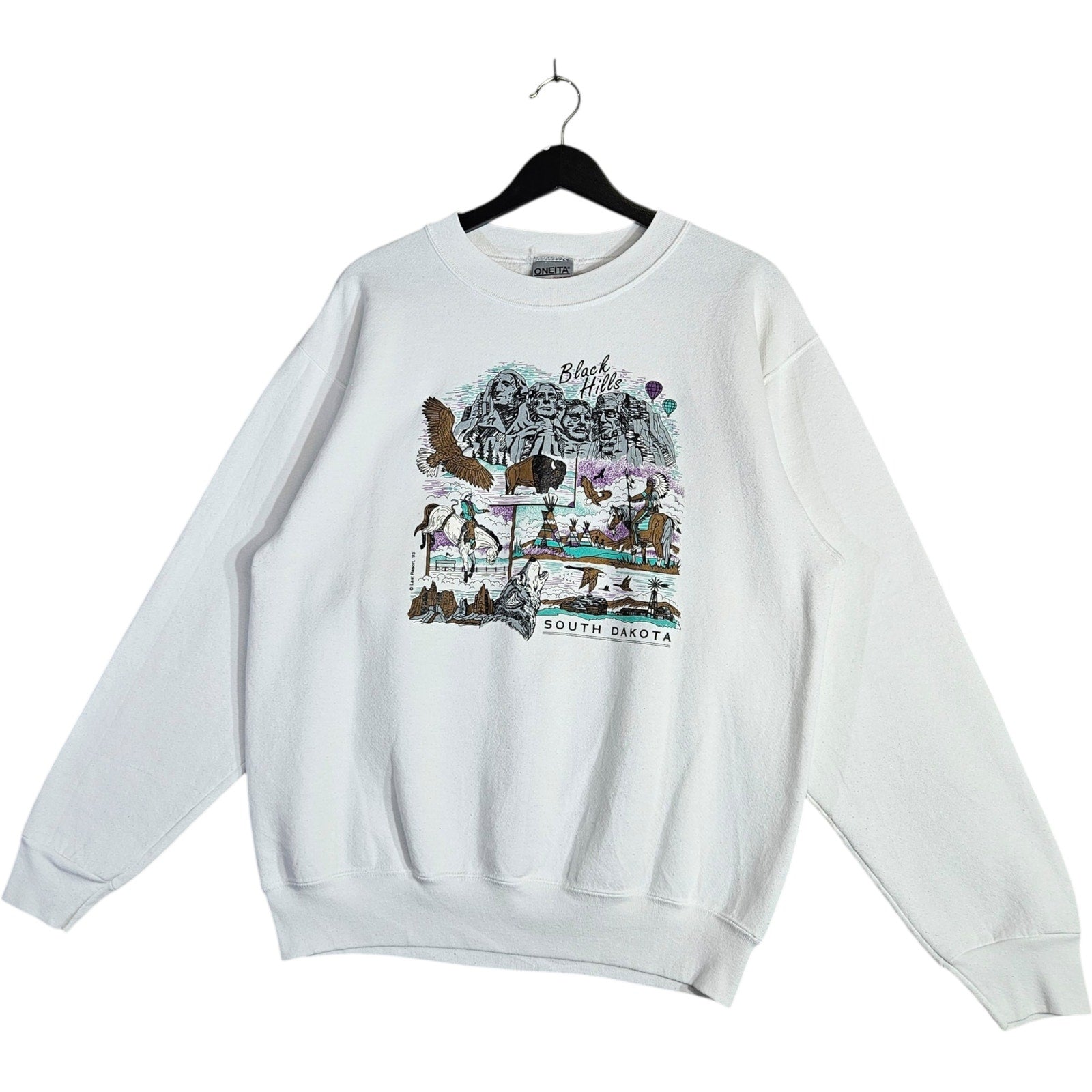 Vintage Black Hills South Dakota Souvenir Crewneck