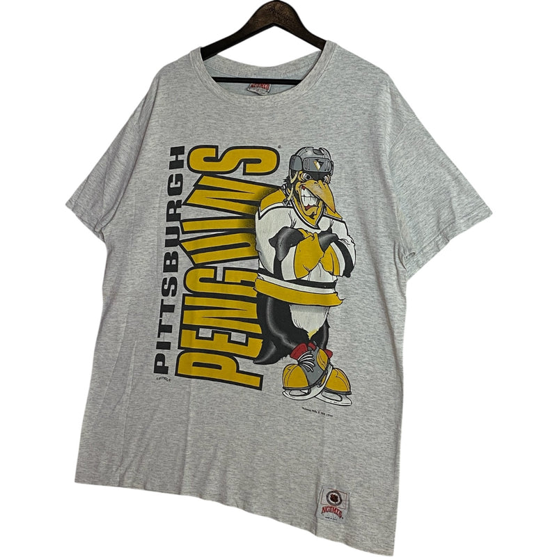 Vintage Pittsburgh Penguins Mascot NHL T-Shirt