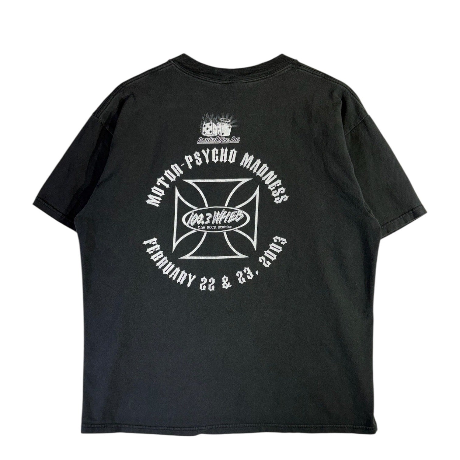 Vintage Morning Buzz Motor-Psycho Madness T-Shirt