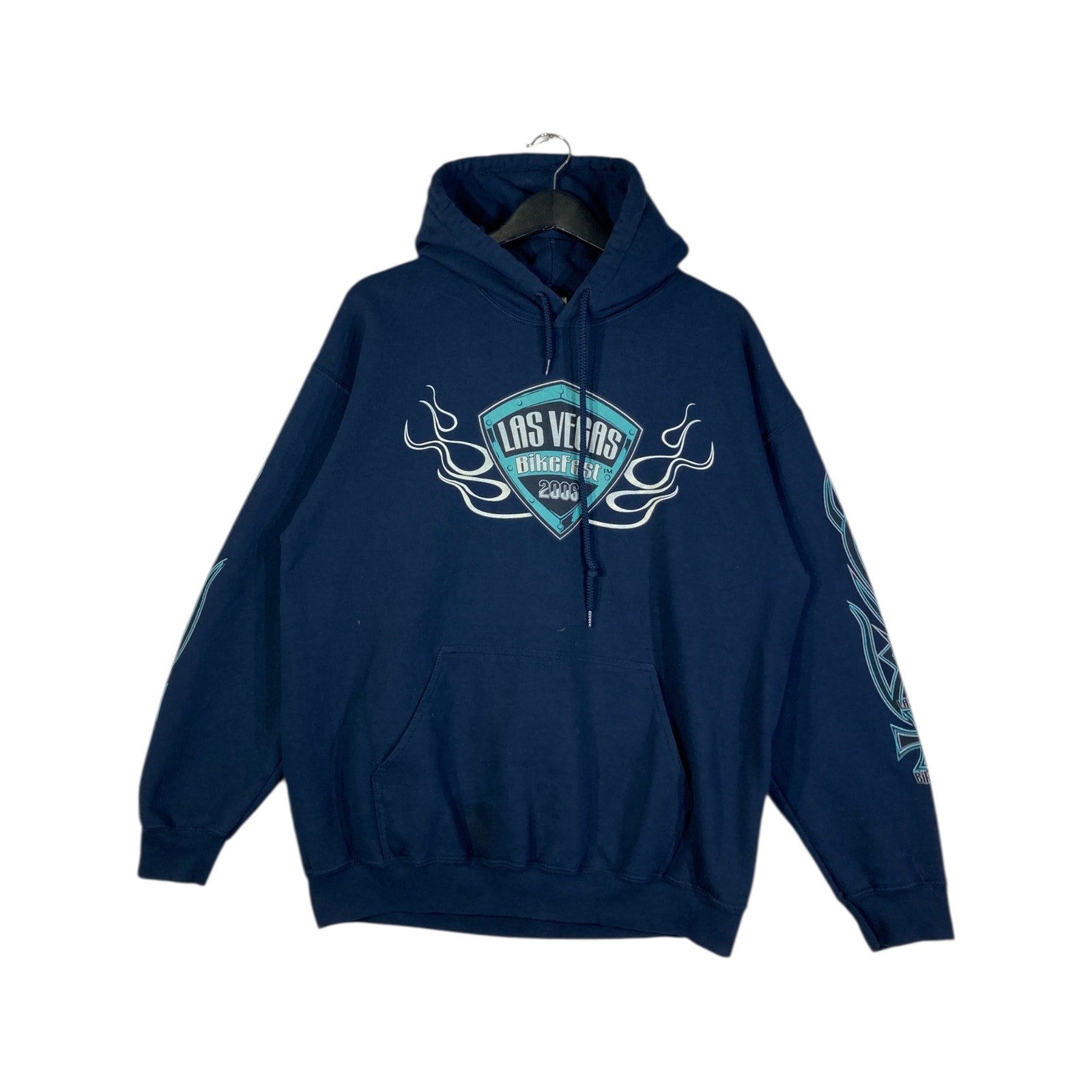 Vintage Las Vegas Bike Fest 2006 Pullover Hoodie