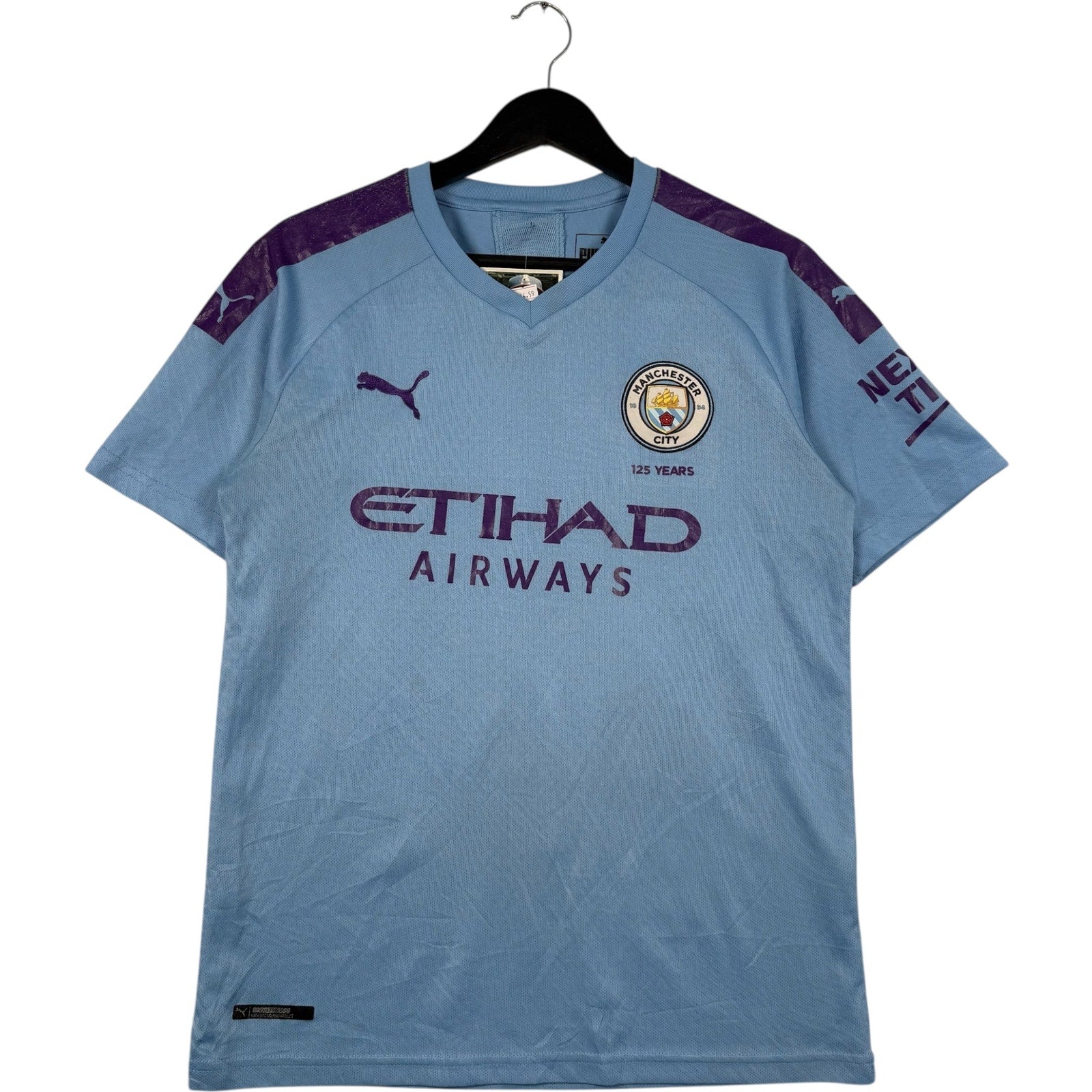 Vintage Manchester City #27 Joao Cancelo Soccer Jersey