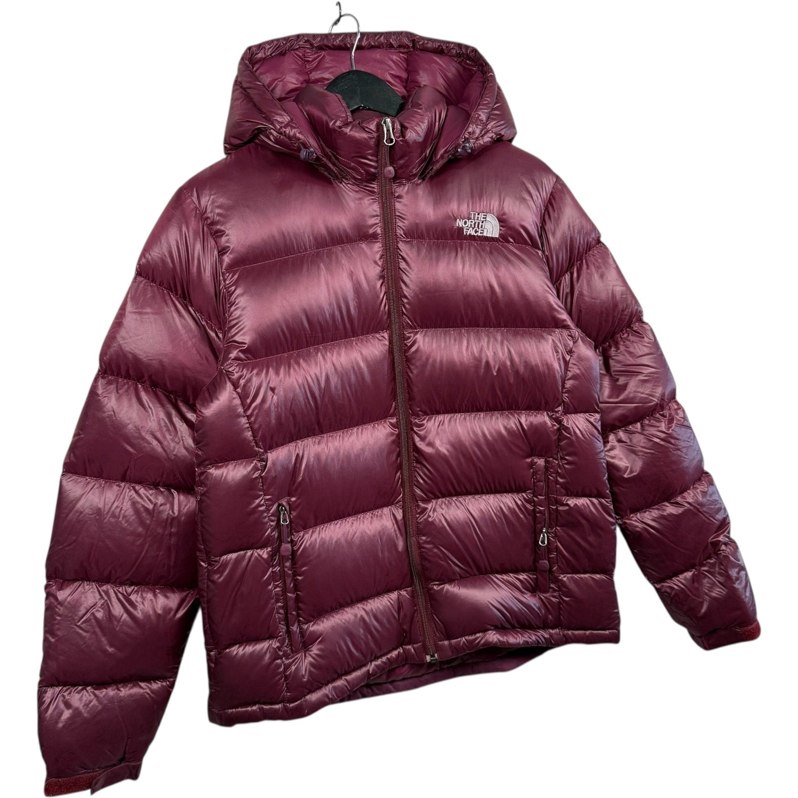 Vintage The North Face Mini Logo Full Zip Puffer Jacket