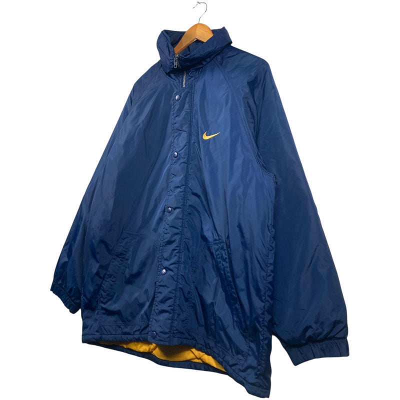 Vintage Nike Yellow Swoosh Full Zip Windbreaker