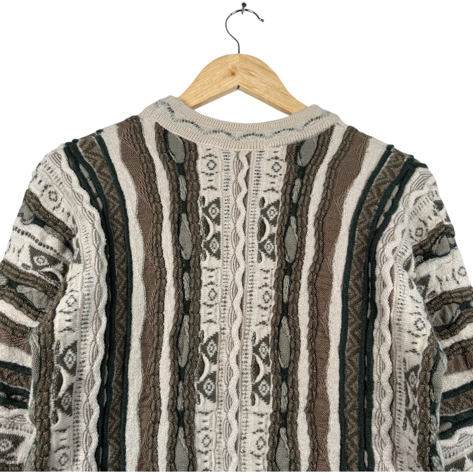 Vintage Coogi 3D Knit Textured Sweater