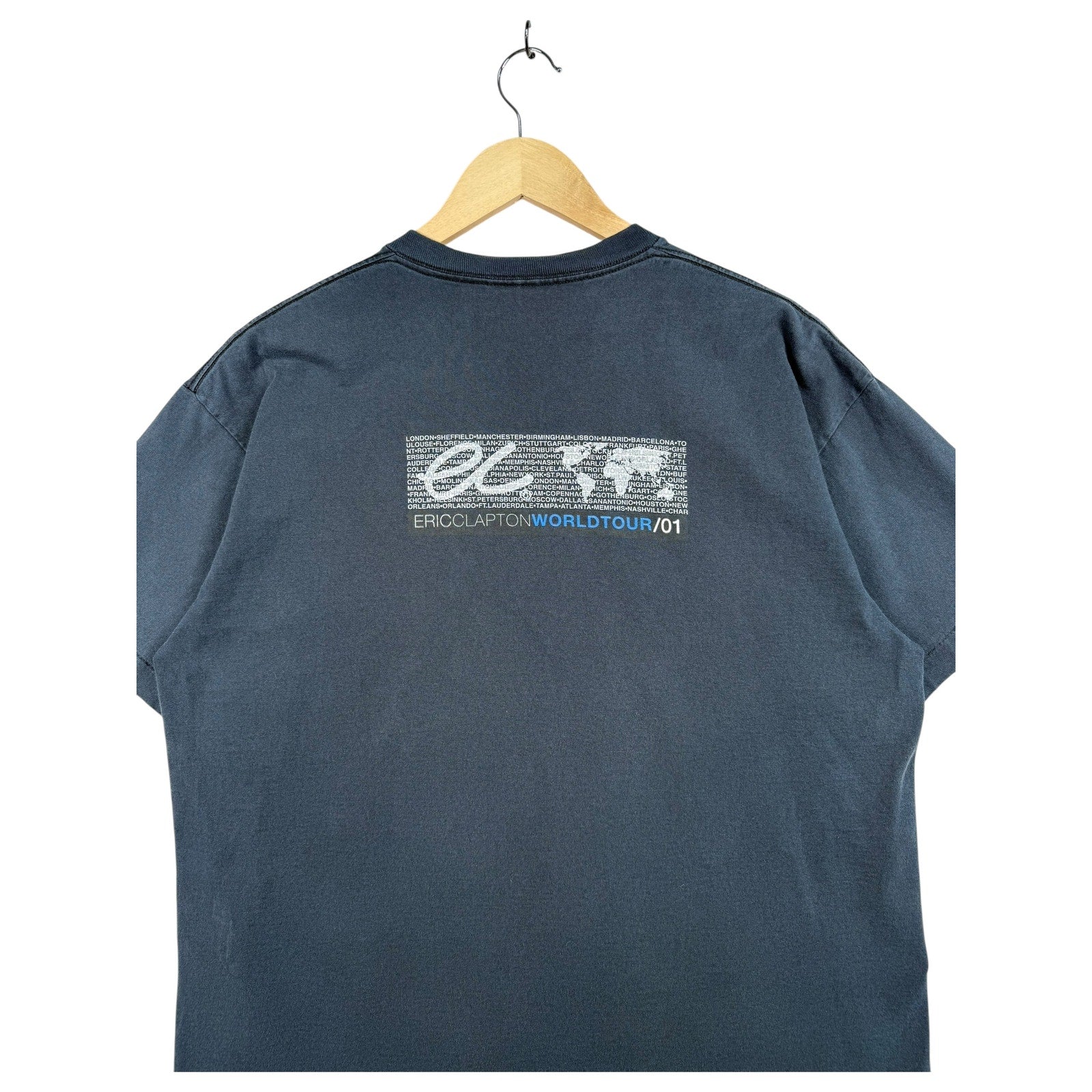 Vintage Eric Clapton World Tour /01 Graphic T-Shirt