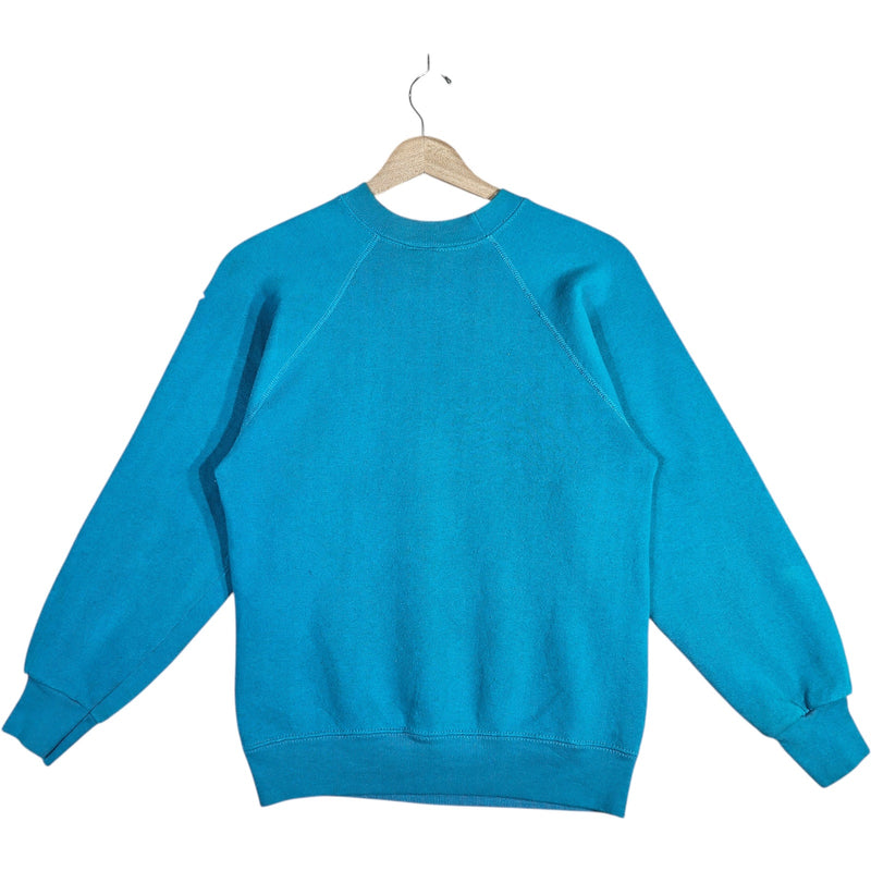Vintage Light Blue Blank Crewneck
