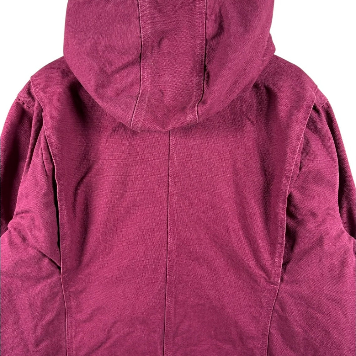 Vintage Carhartt Sherpa Lined Hooded Full Zip Workwear Jacket