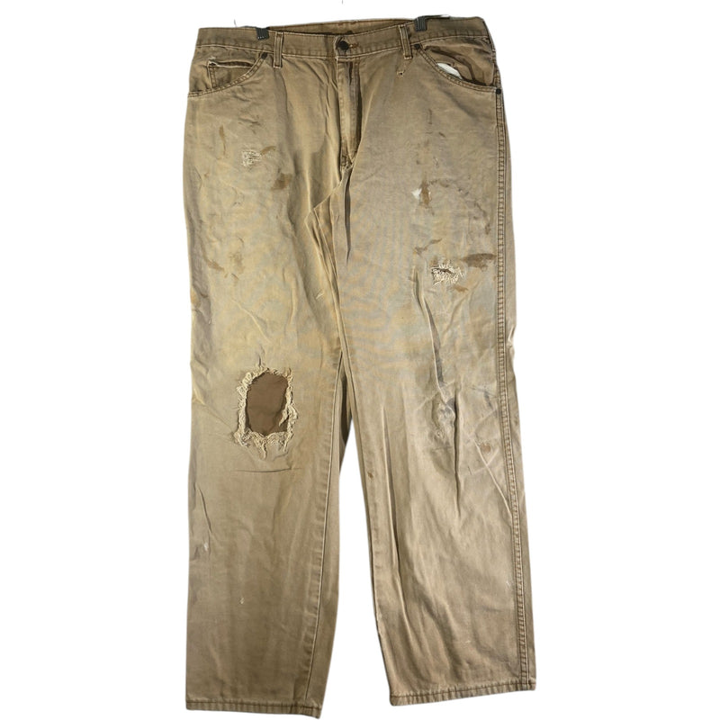 Vintage Dickies Distressed Canvas Work Pants 36x32