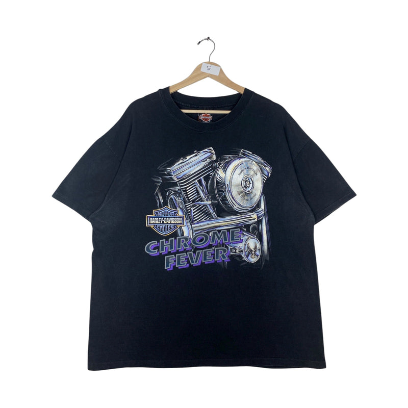 Vintage Harley Davidson Racine Motorcycle Graphic T-Shirt