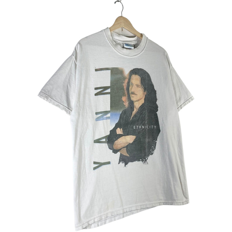 Vintage Yanni Ethnicity Music Cotton T-Shirt