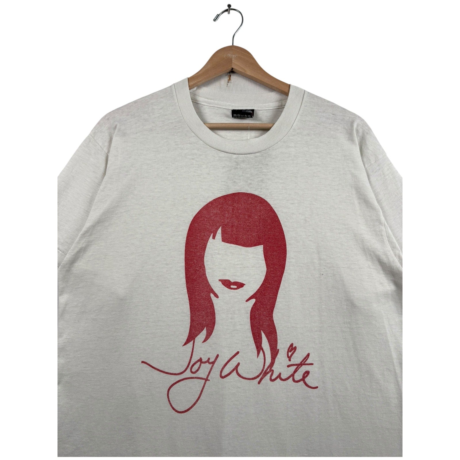 Vintage Fruit of the Loom Joy White T-Shirt