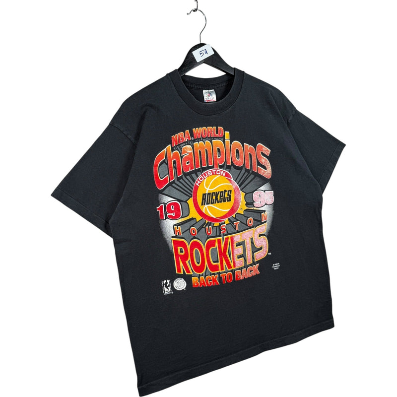 Vintage NBA World Champions Houston Rockets 1995 T-Shirt