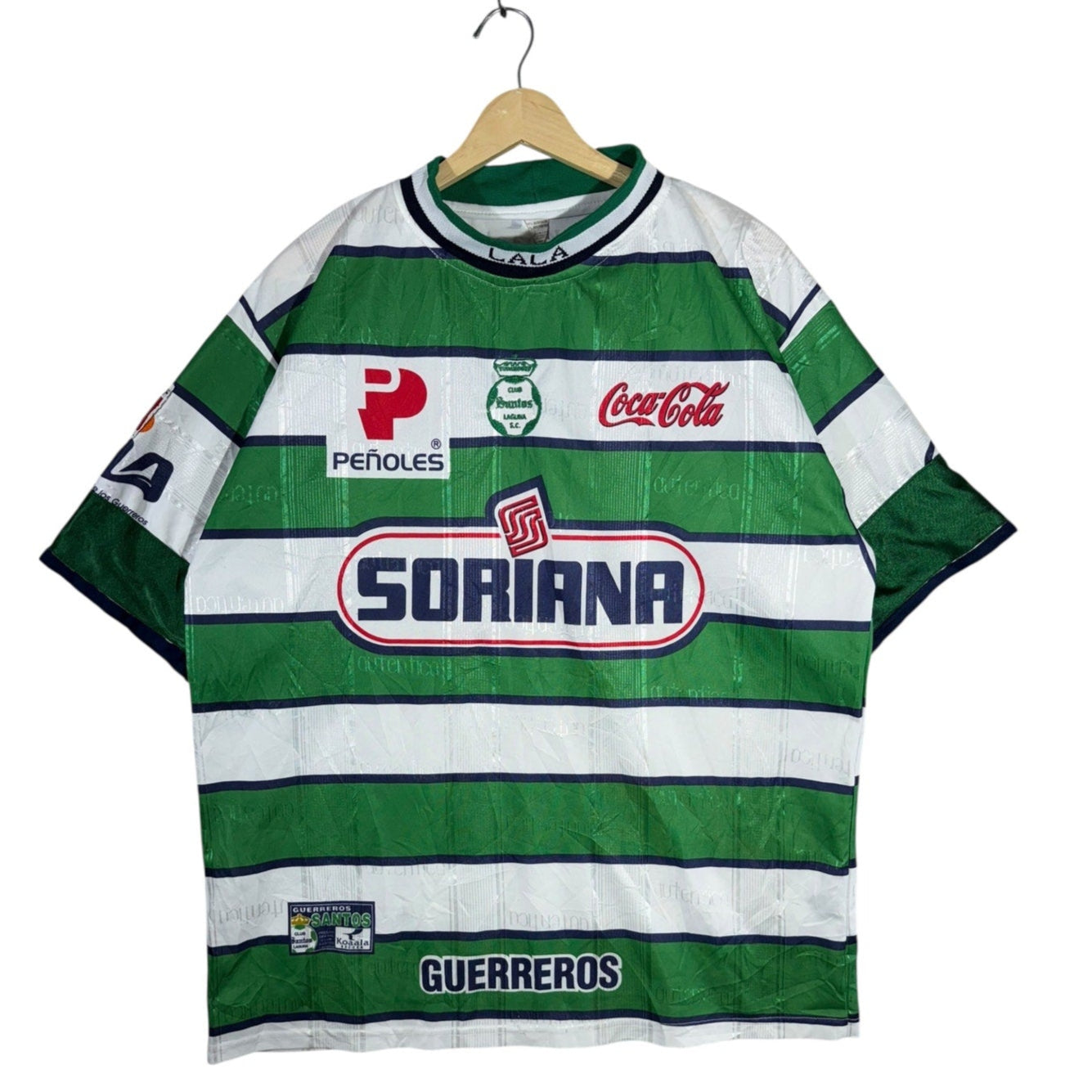 Vintage 2003 Santos Laguna Club Mexico Soccer Jersey