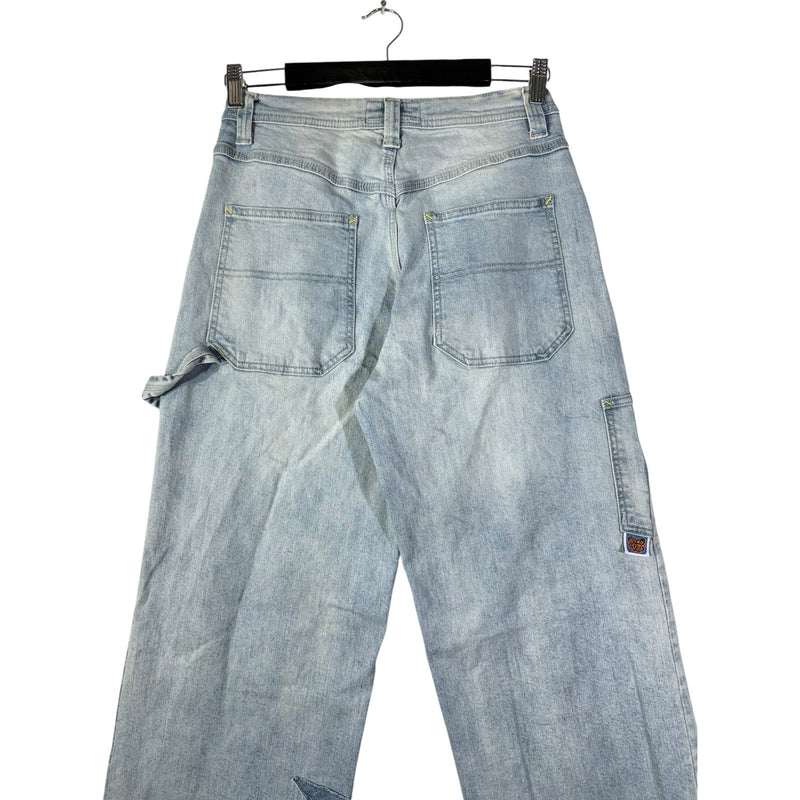 Vintage JNCO Embroidered Skater Straight Leg Denim Jeans 30x32