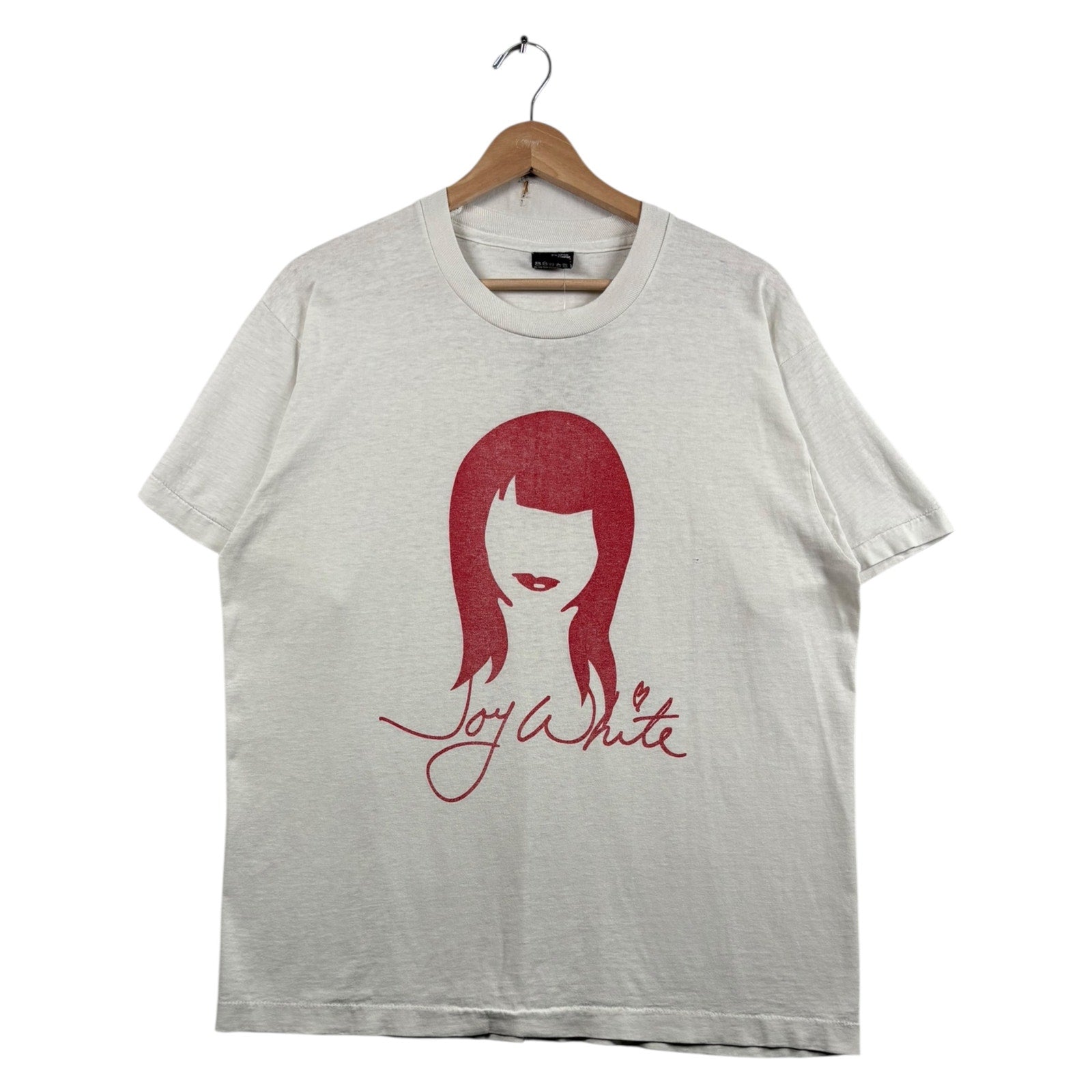 Vintage Fruit of the Loom Joy White T-Shirt