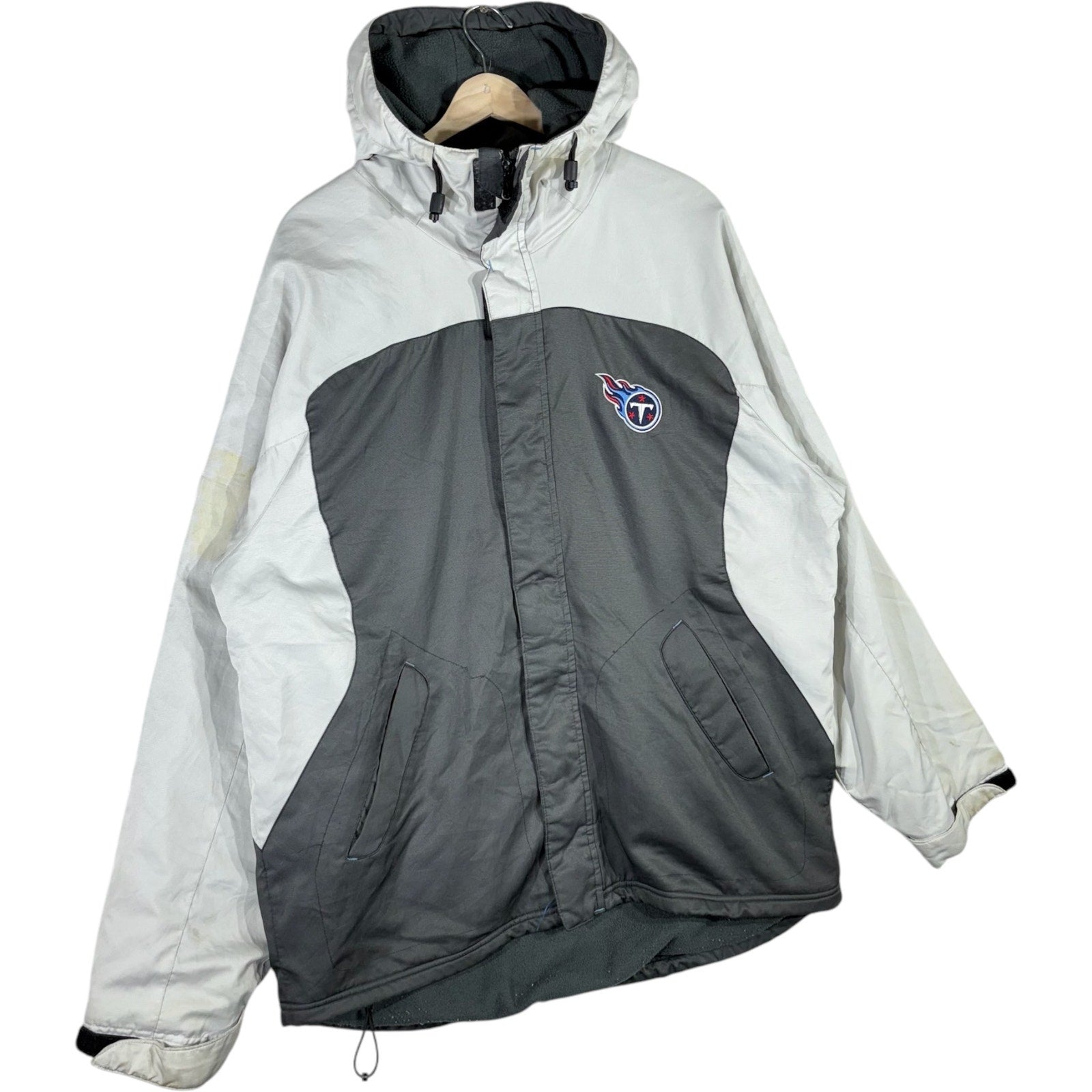 Vintage Reebok Tennessee Titans Mini Logo Full Zip NFL Jacket