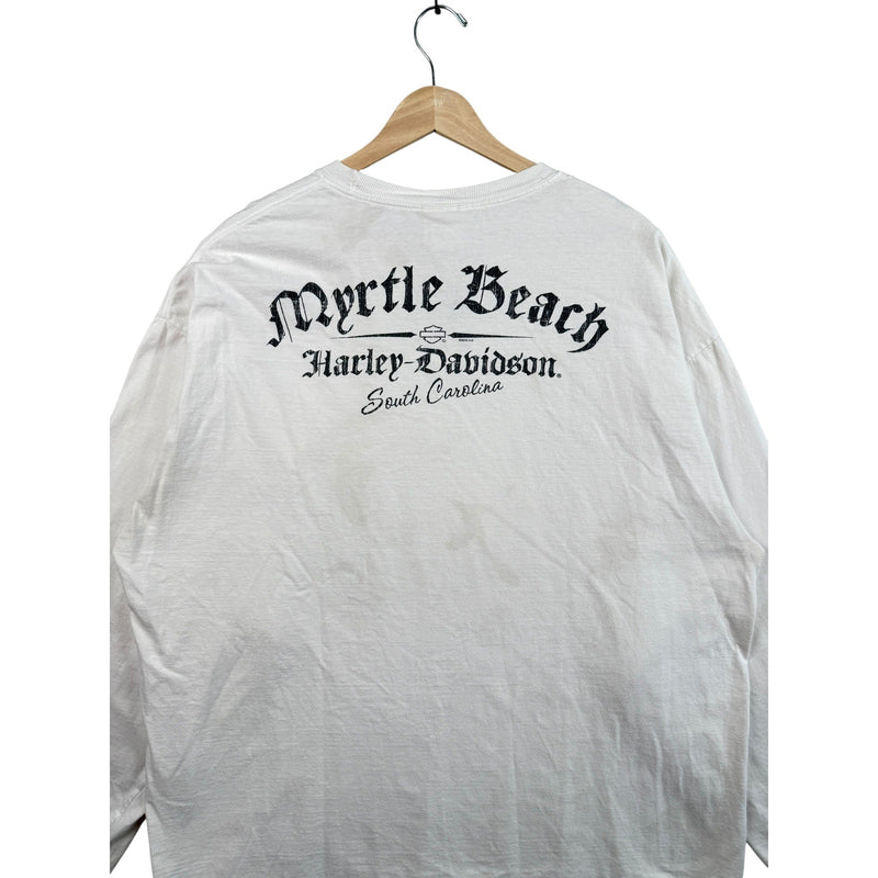 Vintage Harley Davidson Motorcycles Long Sleeve