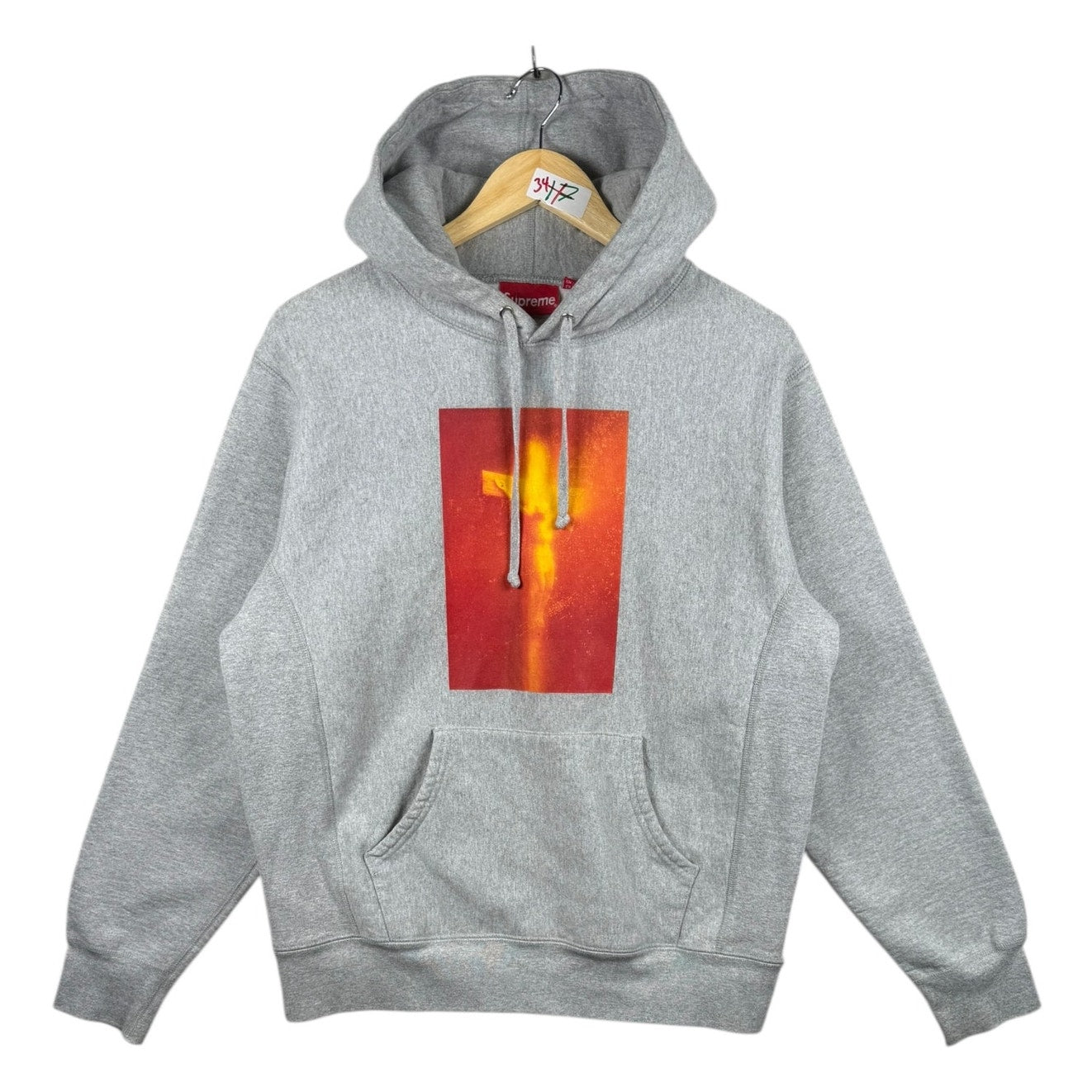 Vintage Supreme Christianity Cross Graphic Hoodie