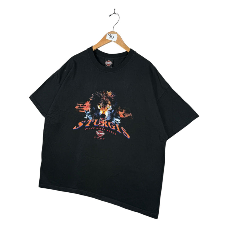 Vintage Sturgis Harley Davidson Hills Rally T-Shirt