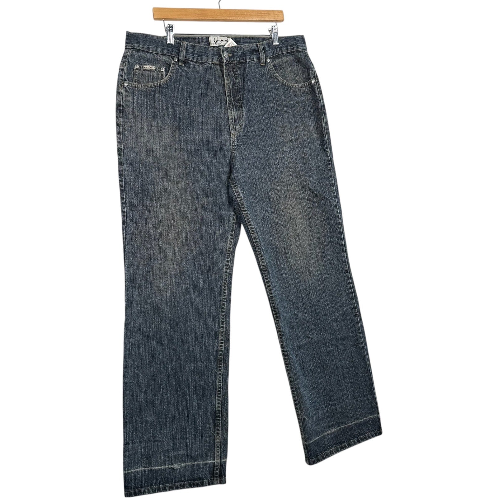 Vintage Viking Straight Leg Denim Jeans 38x32