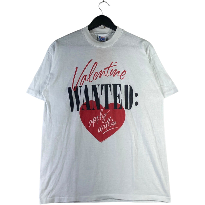 Vintage Wanted Valentine Apply Within Short Sleeve T-Shirt