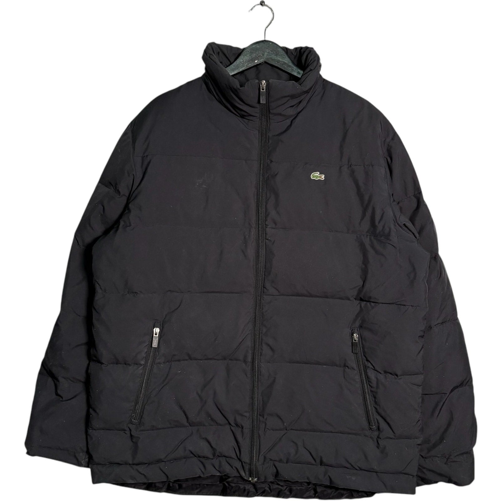 Vintage Lacoste Full Zip Puffer Jacket