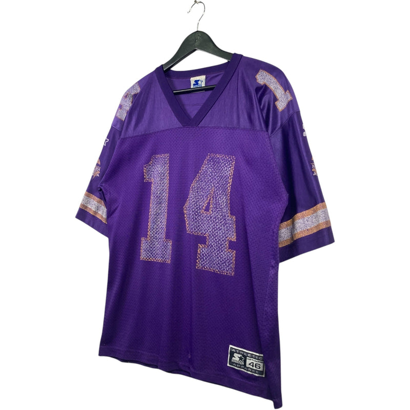 Vintage Starter Minnesota Vikings Brad Johnson #14 NFL Jersey