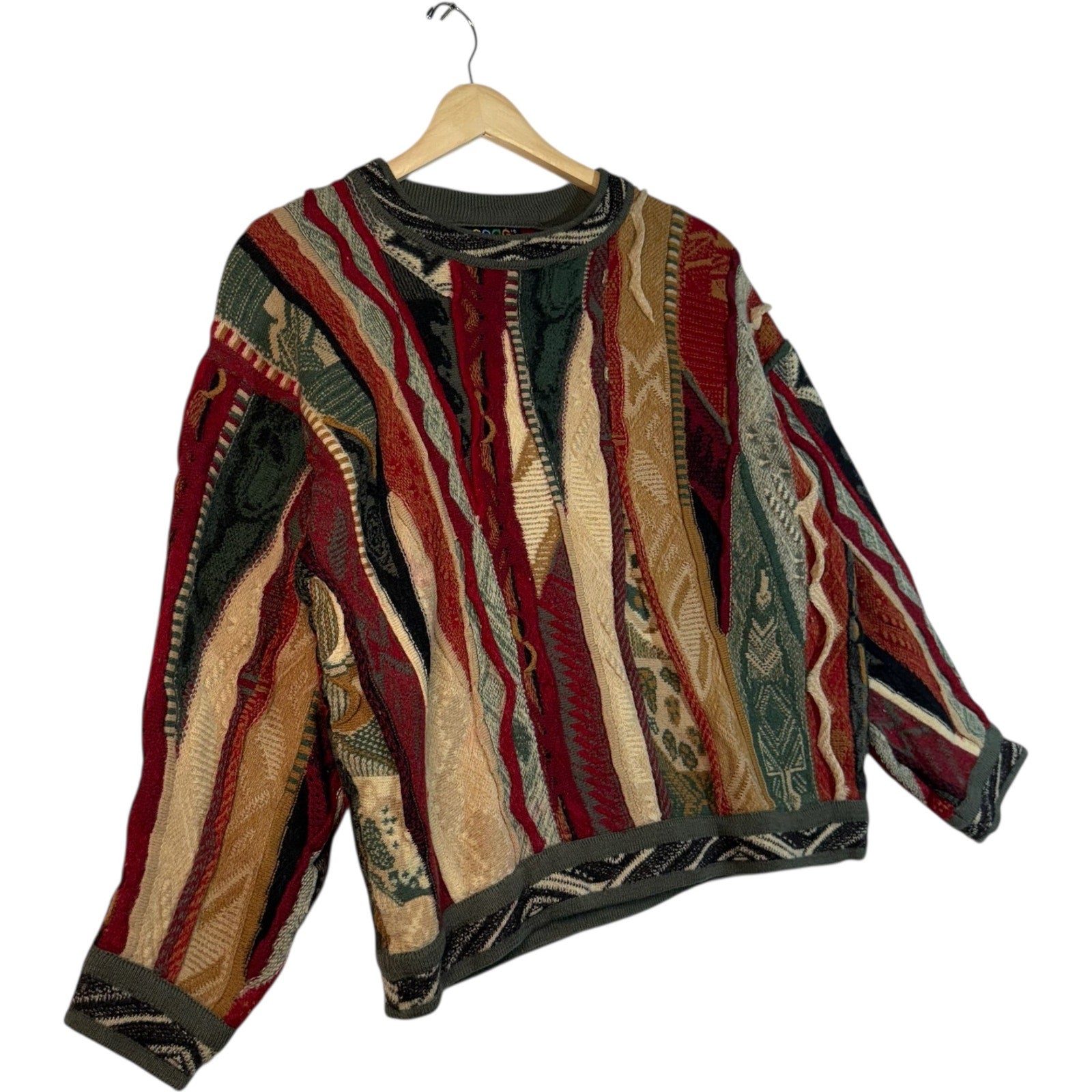 Vintage COOGI 3D Knit Sweater
