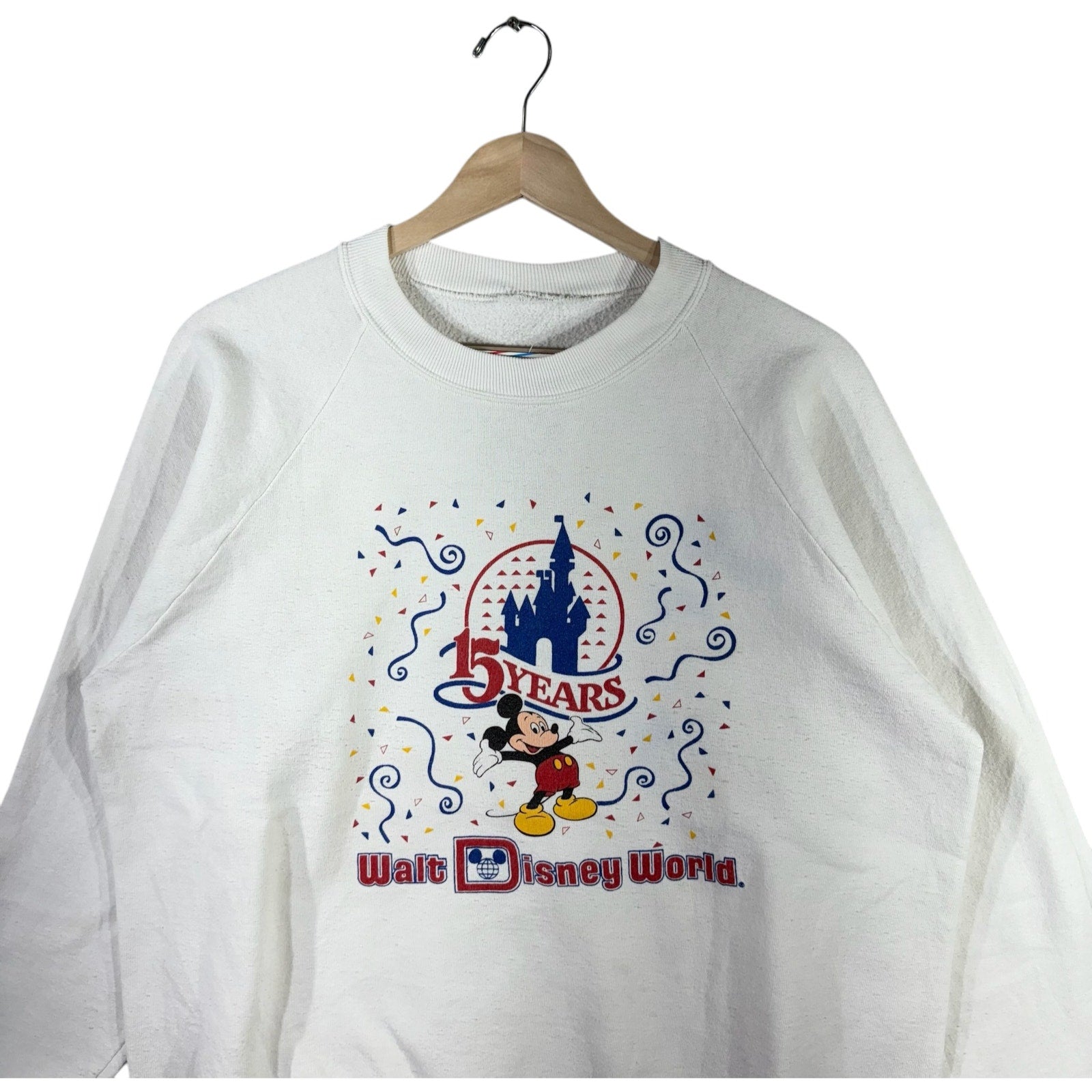 Vintage Walt Disney World 15 year Anniversary Crewneck