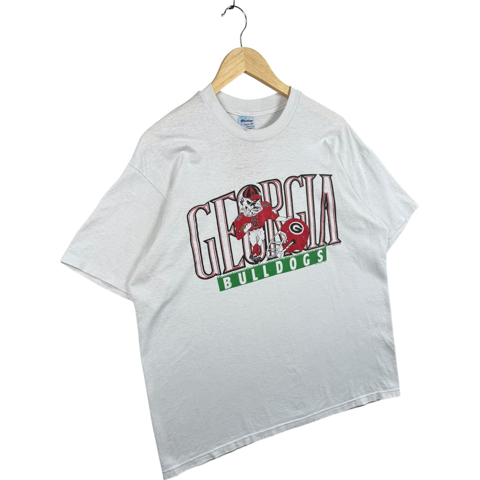 Vintage Stedman Georgia Bulldog Graphic T-Shirt