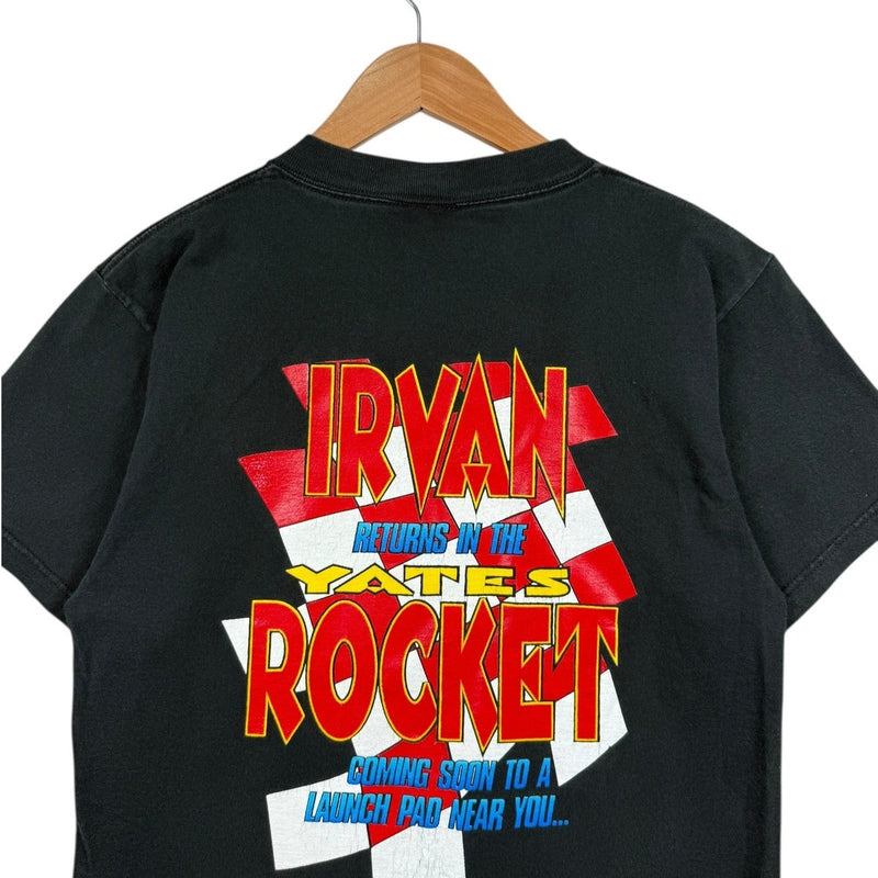 Vintage Ernie Irvan Yates Rocket NASCAR T-Shirt