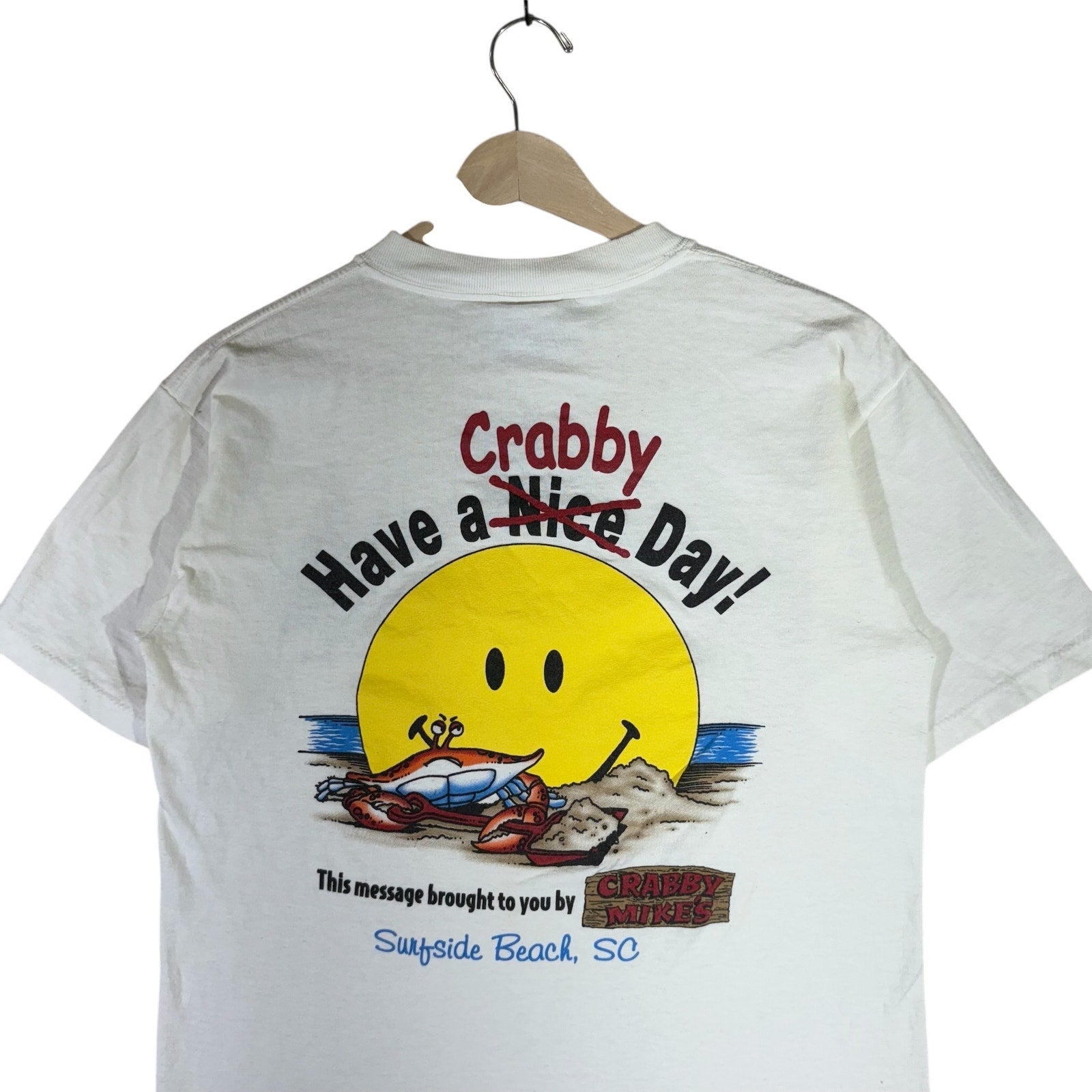 Vintage Crabby Mikes Seafood Restaurant Tee