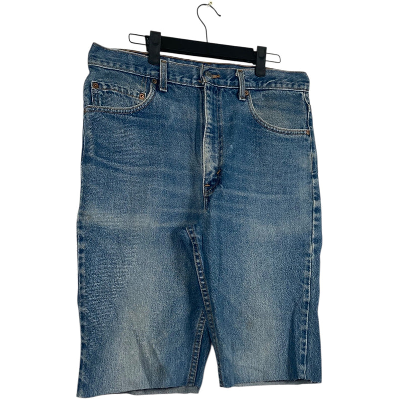 Vintage Levi's 517 Denim Cut Off Shorts 33