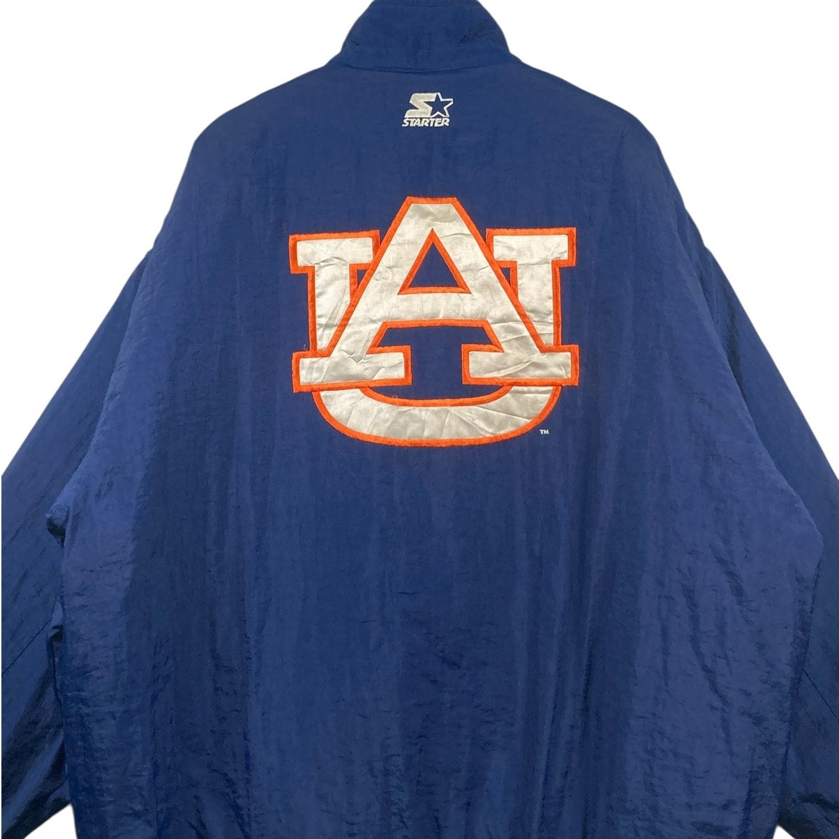 Vintage Starter Auburn Tigers NCAA Snap Button Jacket